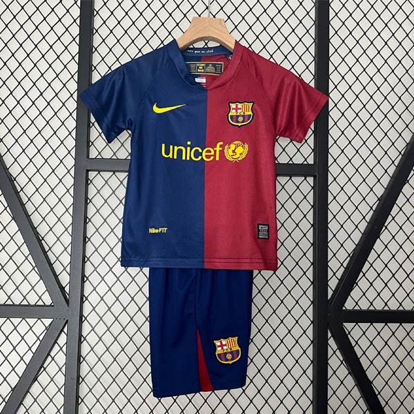 Camiseta Barcelona Replica Primera Ropa Retro Niño 2008 2009